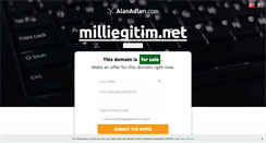 Desktop Screenshot of milliegitim.net